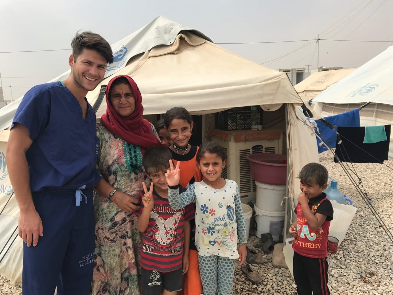 Povestea medicului român voluntar în zona de război din Irak