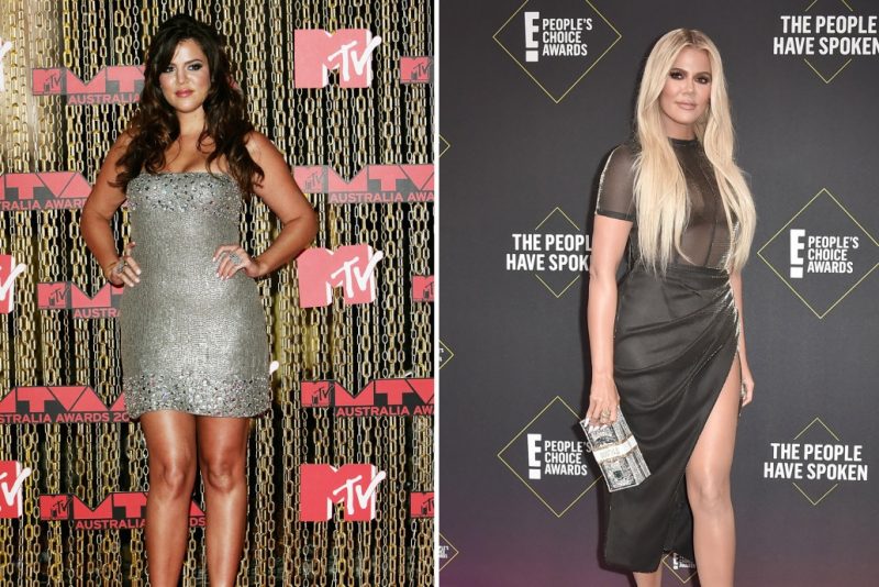 înainte și după celebrități de pierdere în greutate