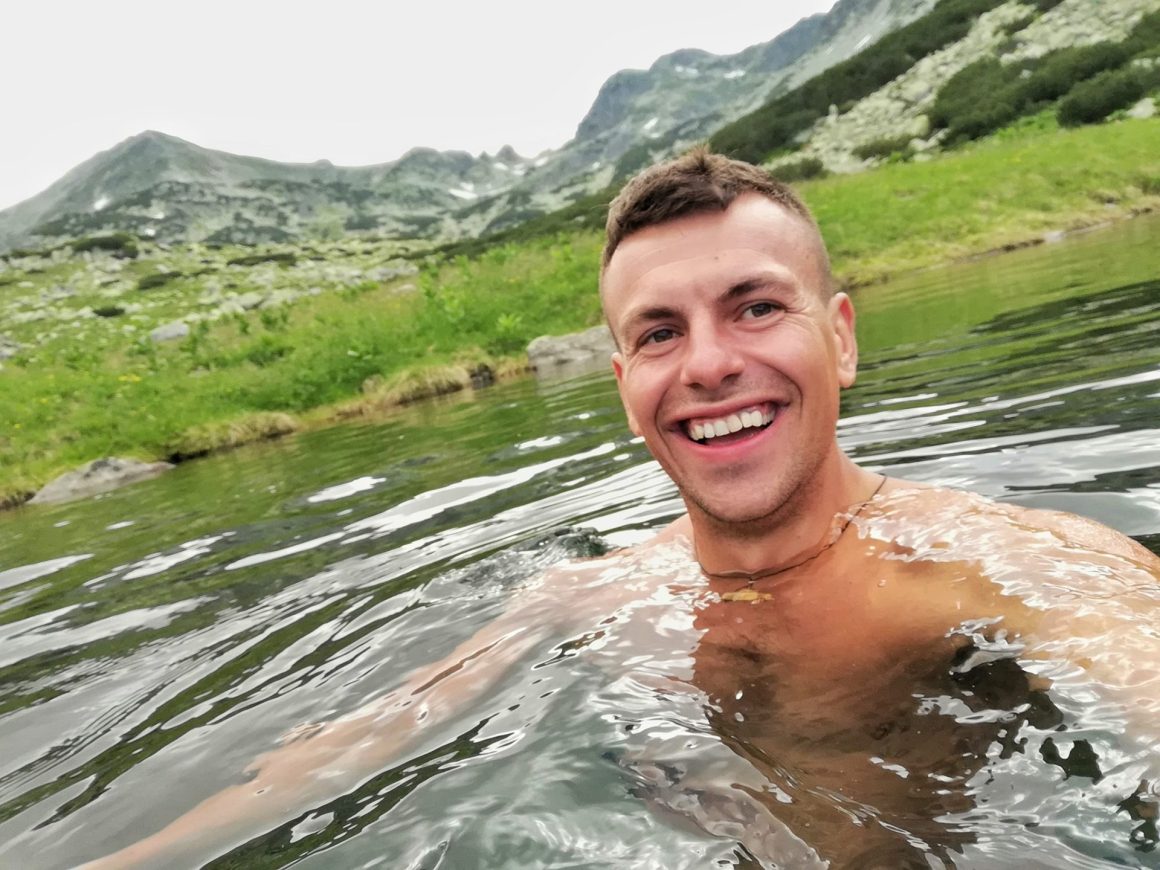 Andrei Ailenei și pasiunea pentru înot