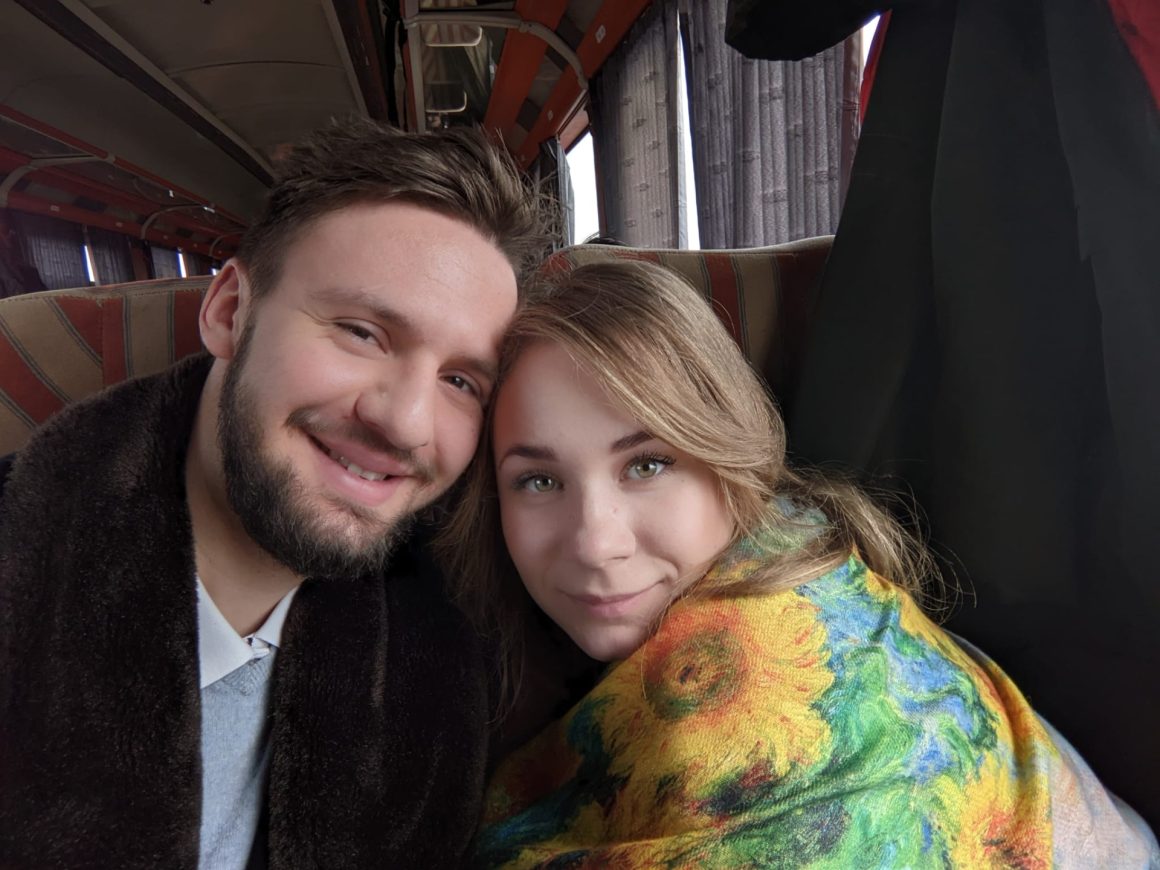 Teodor și Anastasia în drum spre București