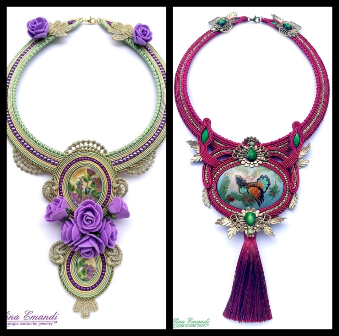 Coliere Soutache by Alina Emandi