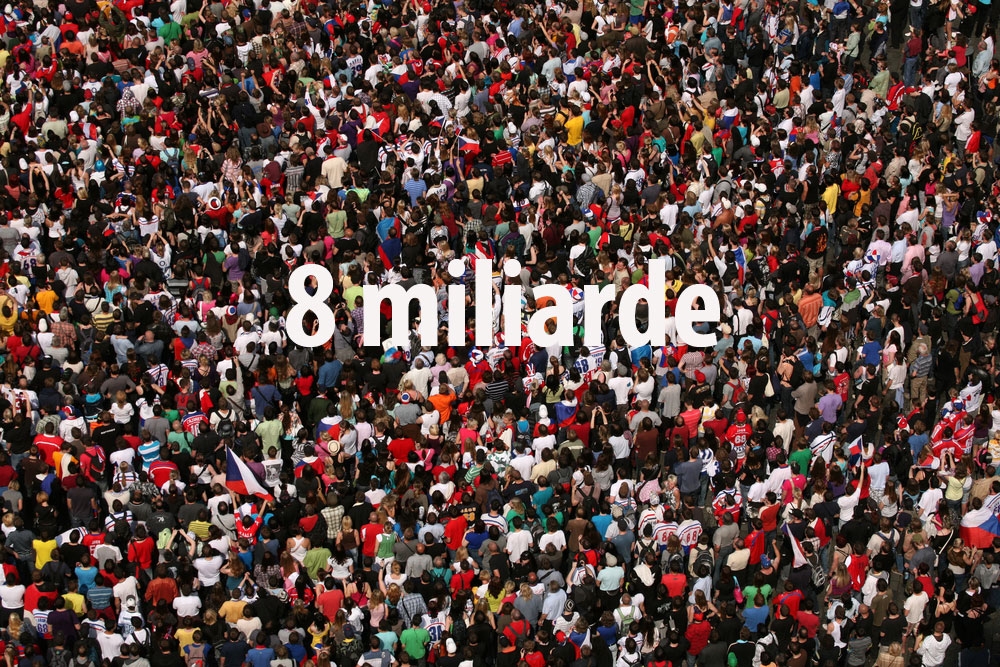 8 miliarde de oameni