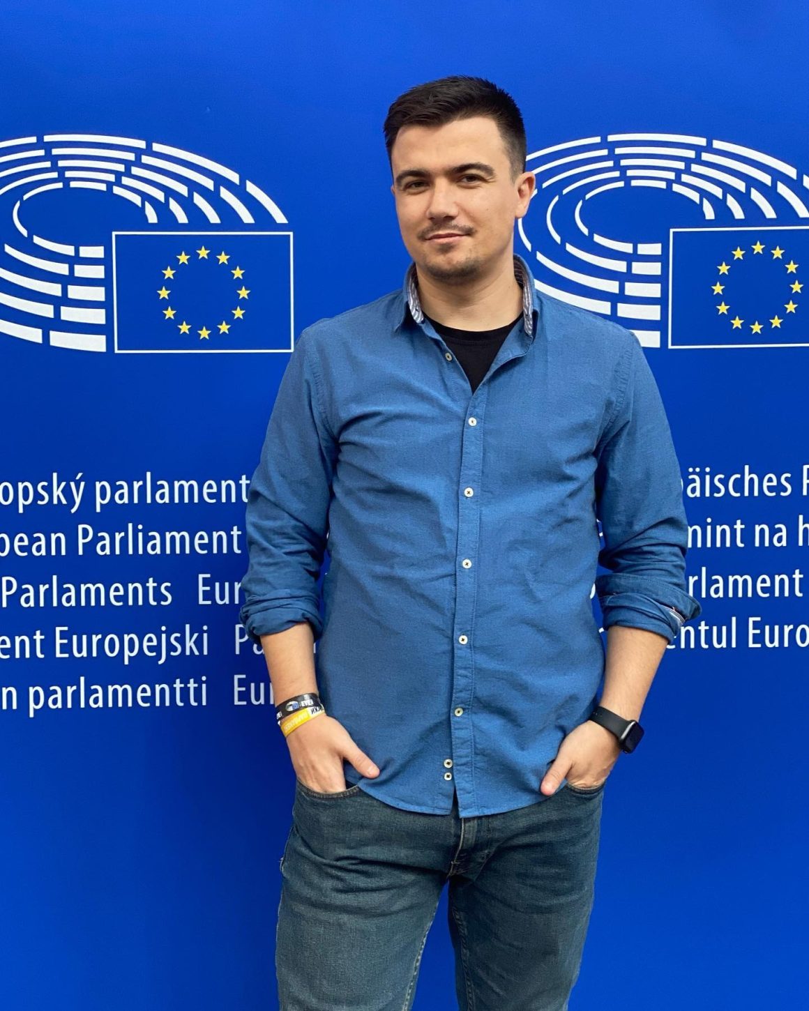 Cristian Botan la Parlamentul European de la Strasbourg