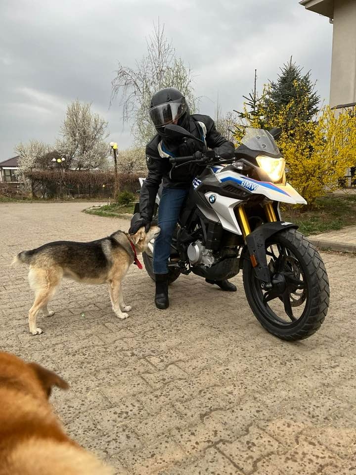 Michael Bernescu motocicletă