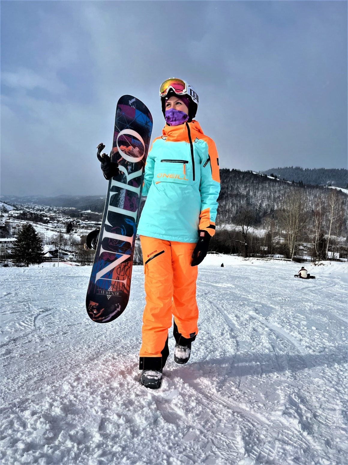 Snowboardingul, sportul preferat al Andreei