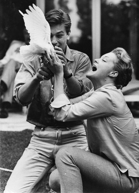 Alain Delon și Romy Schneider