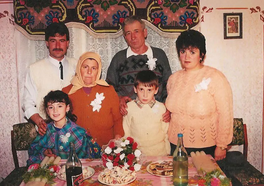 Alexandra cu familia