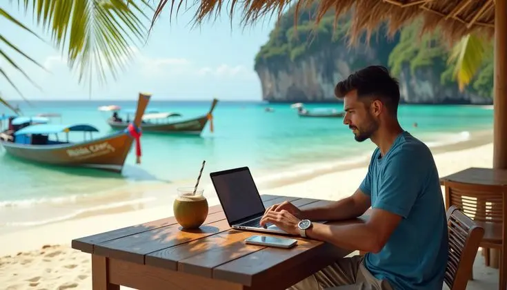 Thailanda ca digital nomad