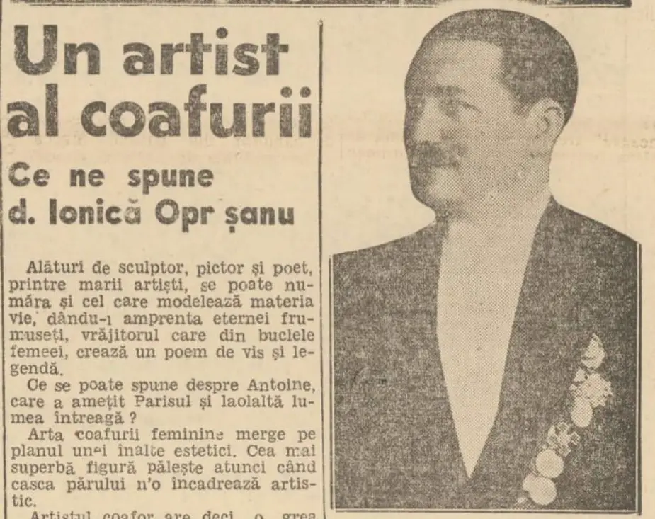 Cine a fost Ionică Oprișanu, frizerul Regelui Mihai: povestea omului care aduna „spuma” Bucureștiului la salonul său