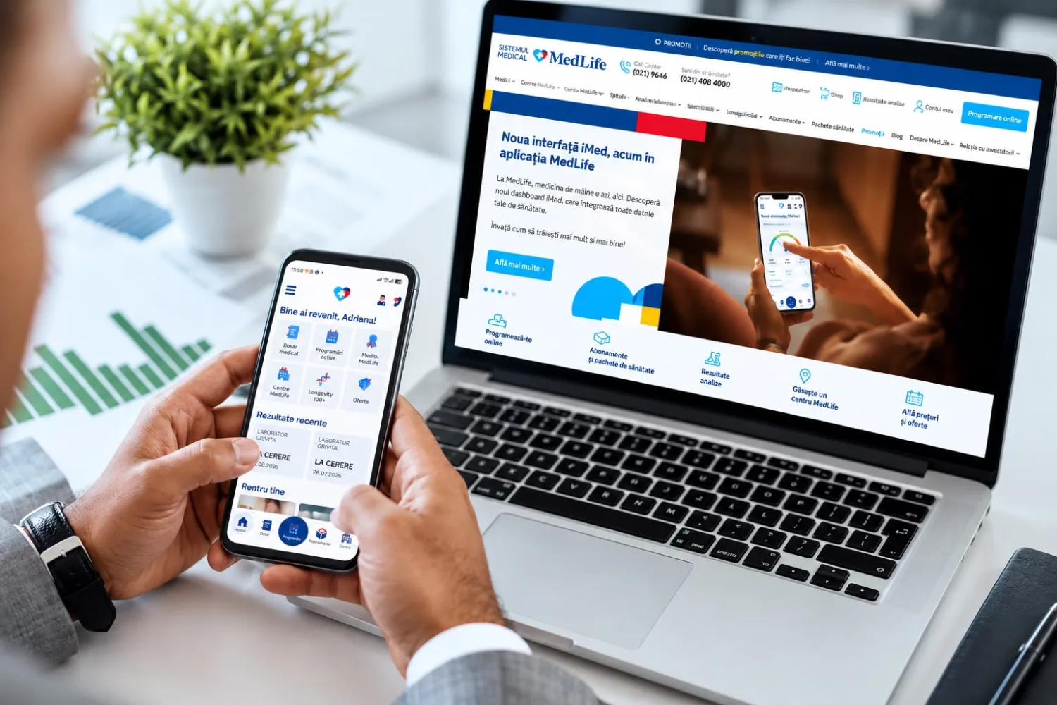 iMed, noua interfață MedLife care transformă prevenția într-un obicei de zi cu zi